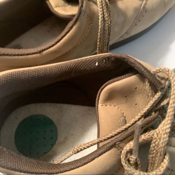 SAS Tree Time Brown Lace Up Suede Comfort Shoes - Picture 6 of 9